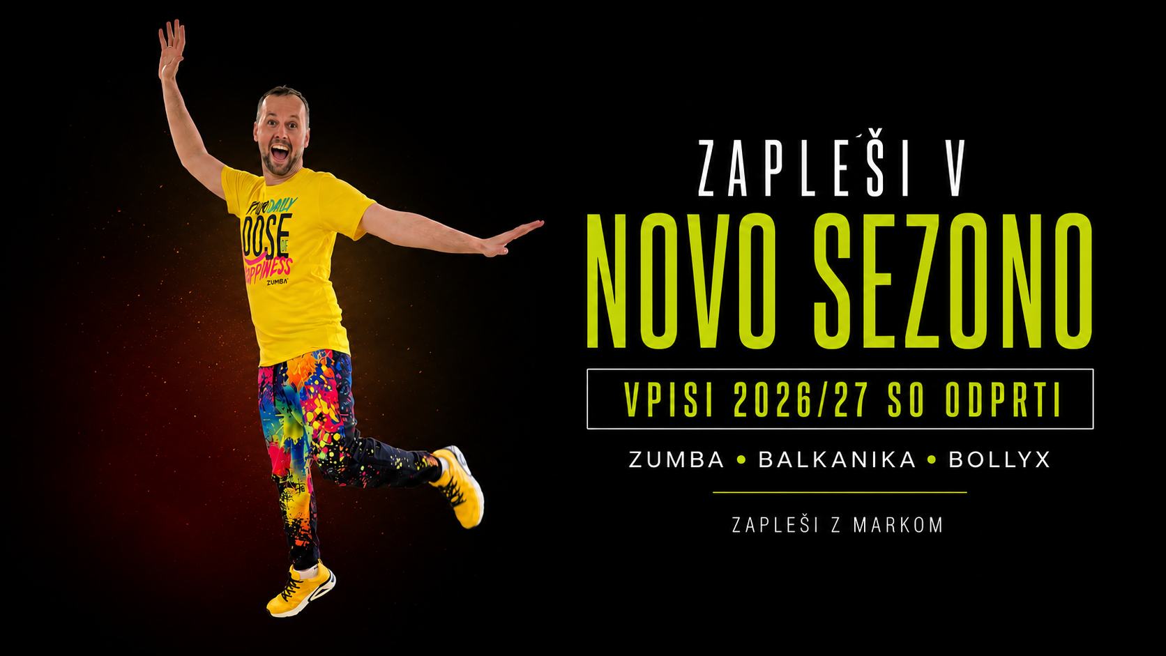 zapleši v novo sezono